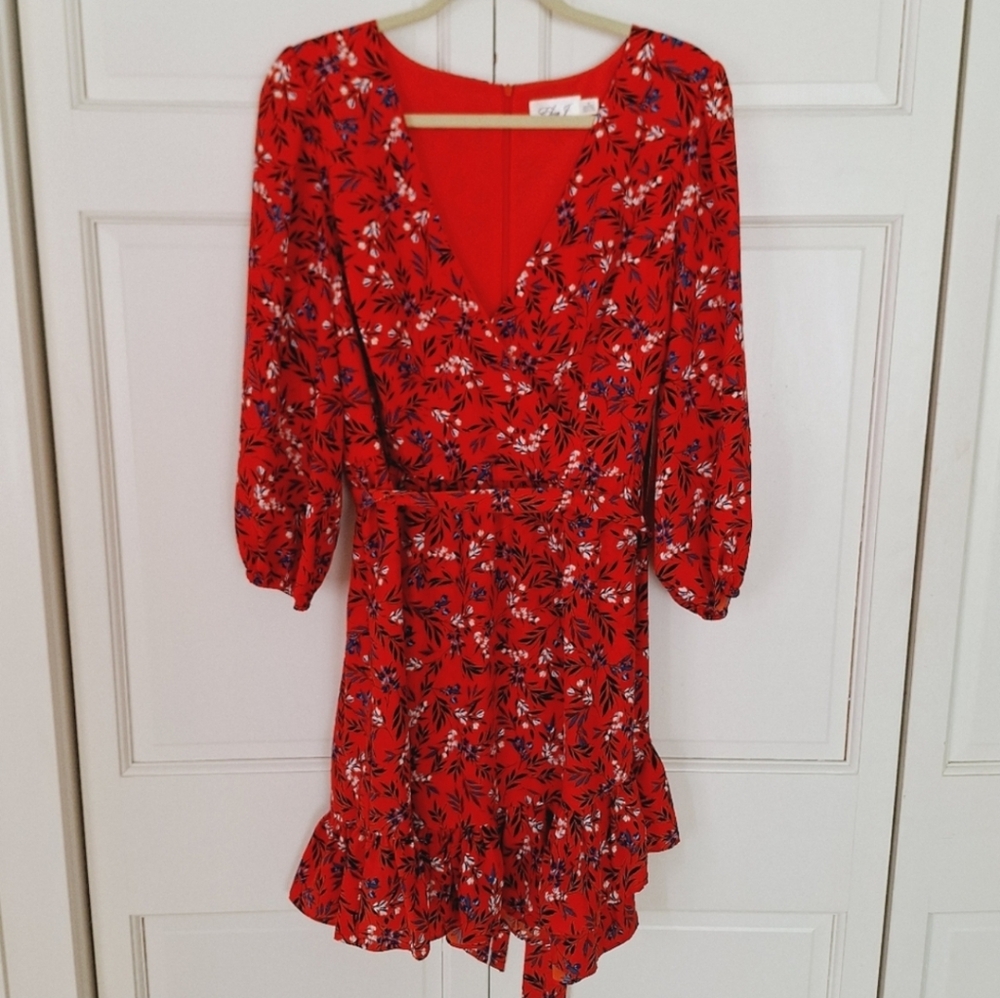 Eliza J floral pattern dress - NWT